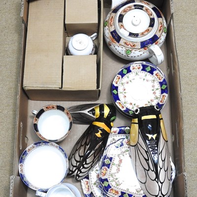 Lot 401 - A Victorian tea set