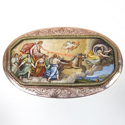 Lot 170 - A 19th century micromosaic