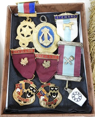 Lot 243 - Various Masonic items