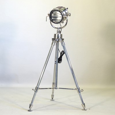 Lot 664 - A modern spotlight standard lamp