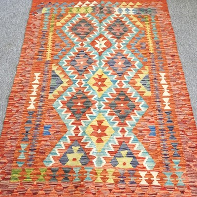 Lot 243 - A kilim rug