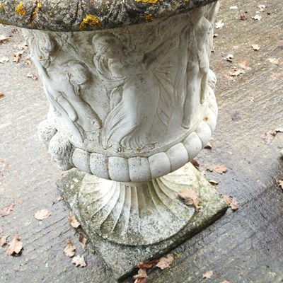 Lot 1 - A large garden urn