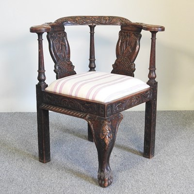 Lot 464 - A 19th century chair