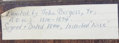 Lot 85 - John Berger Junior, 1814-1874