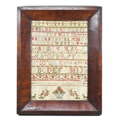 Lot 363 - A George IV sampler