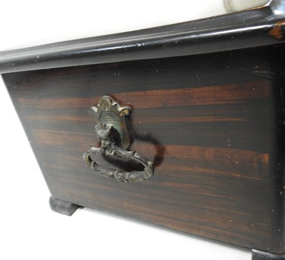 Lot 46 - A Swiss musical box