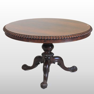 Lot 118 - A good Regency rosewood breakfast table