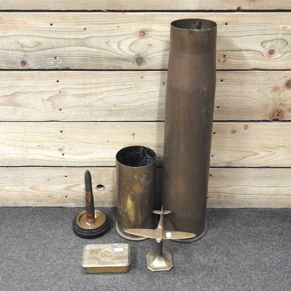 Lot 291 - Two shell cases