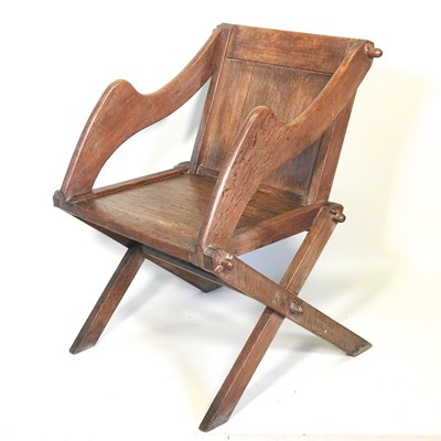 Lot 396 - A Glastonbury armchair