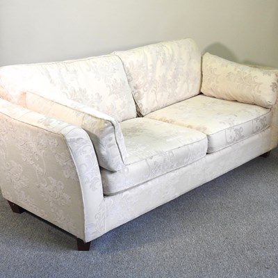 Lot 255 - A sofa bed