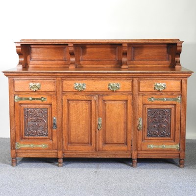 Lot 115 - A Victorian sideboard