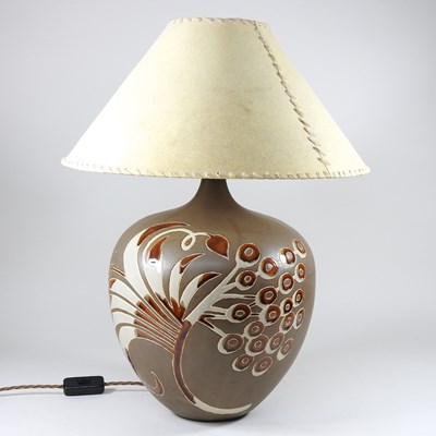 Lot 114 - A table lamp
