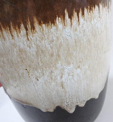 Lot 69 - A brown glazed vase