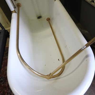 Lot 464 - A Victorian canopy bath