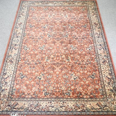 Lot 386 - A Persian carpet