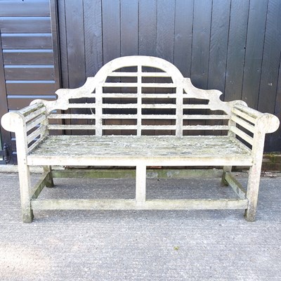 Lot 534 - A garden bench