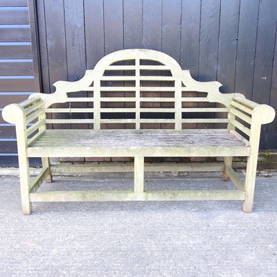 Lot 519 - A garden bench