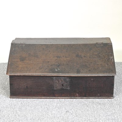 Lot 585 - An 18th century Bible box