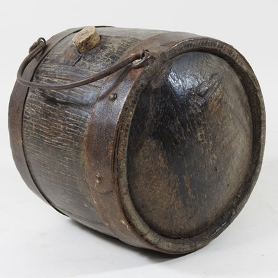 Lot 165 - A 19th century barrel