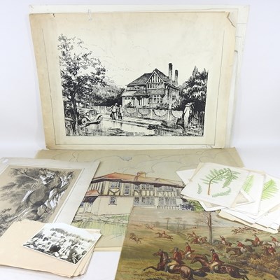 Lot 524 - A collection of early 20th century architect's drawings