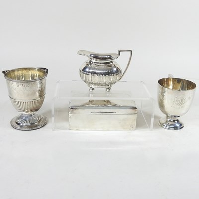 Lot 138 - Four silver items