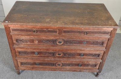 Lot 204 - A 19th century chest