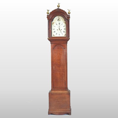 Lot 16 - An early 19th century longcase clock