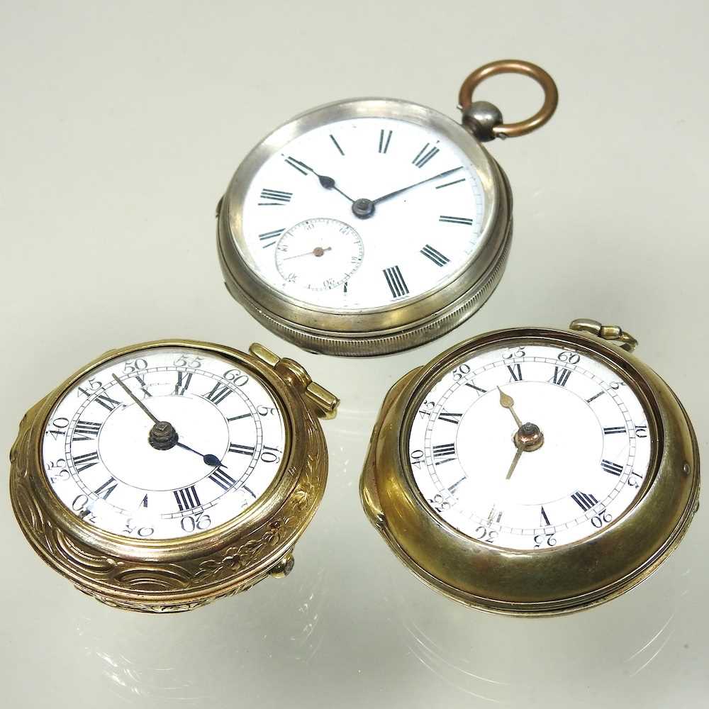 Lot 44 - Three pocket watches