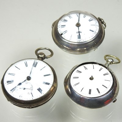 Lot 111 - Three pocket watches