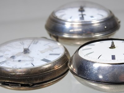 Lot 111 - Three pocket watches