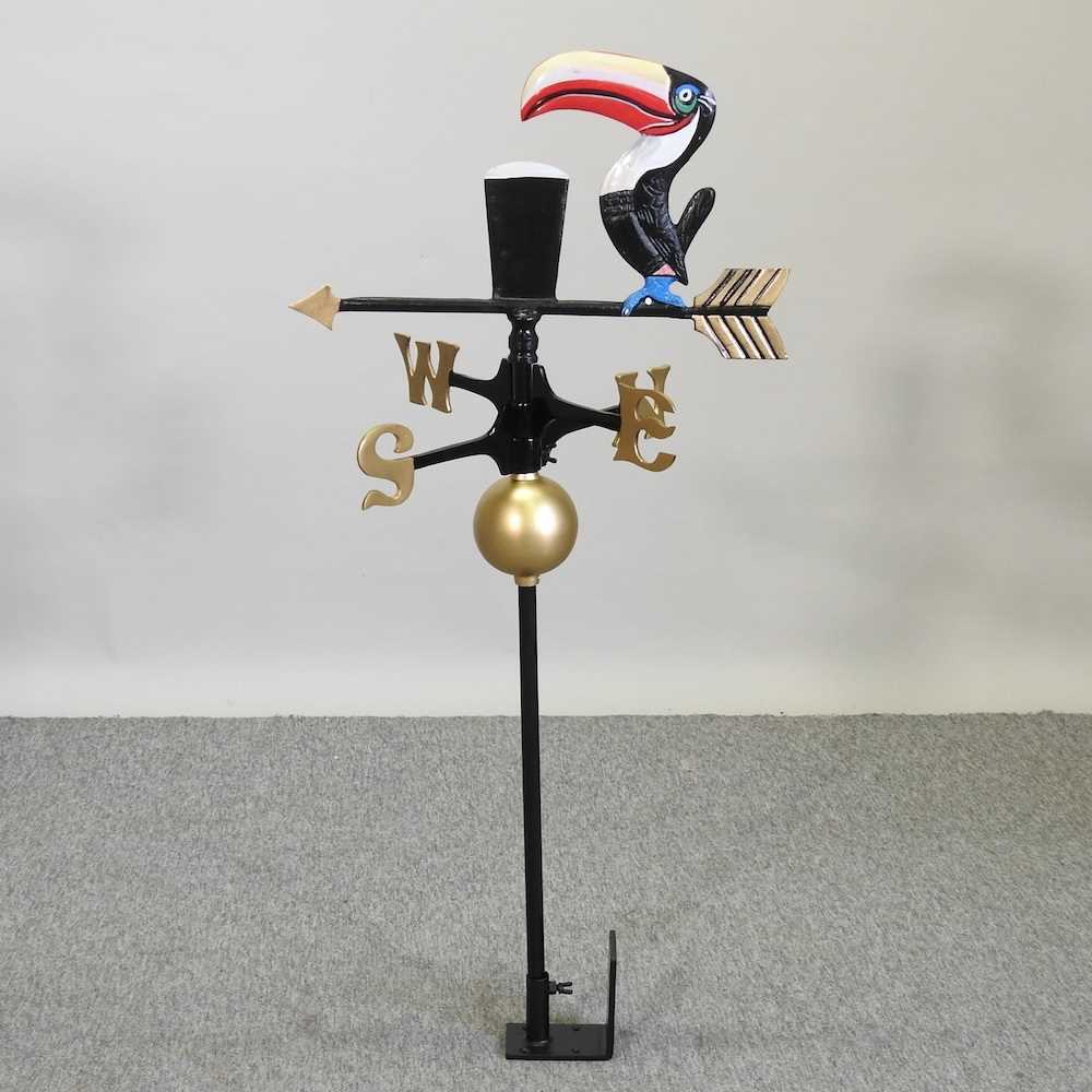 Lot 374 - A modern metal Guinness weather vane