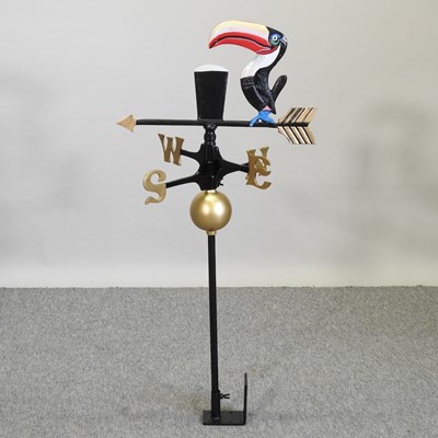 Lot 374 - A modern metal Guinness weather vane