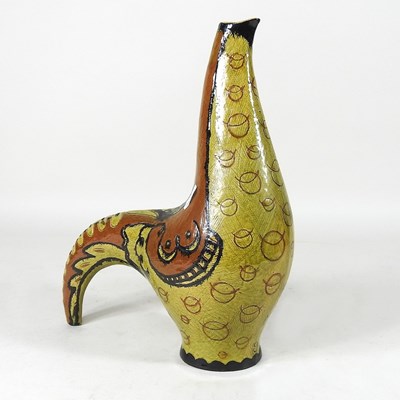 Lot 180 - A Russian pottery jug