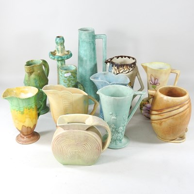 Lot 486 - A collection of jugs