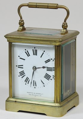 Lot 30 - A carriage clock