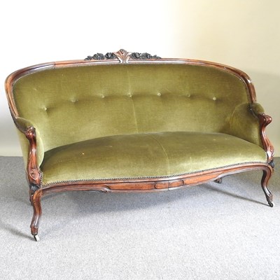 Lot 120 - A 19th century sofa
