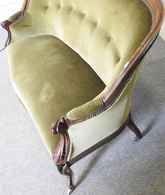 Lot 120 - A 19th century sofa