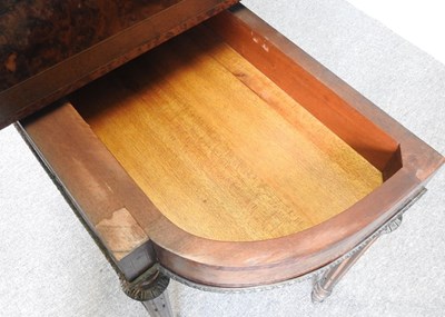 Lot 620 - A 19th century card table