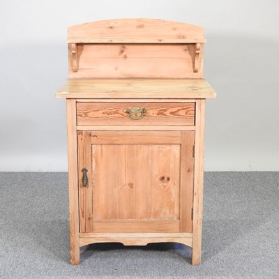 Lot 225 - A pine cabinet