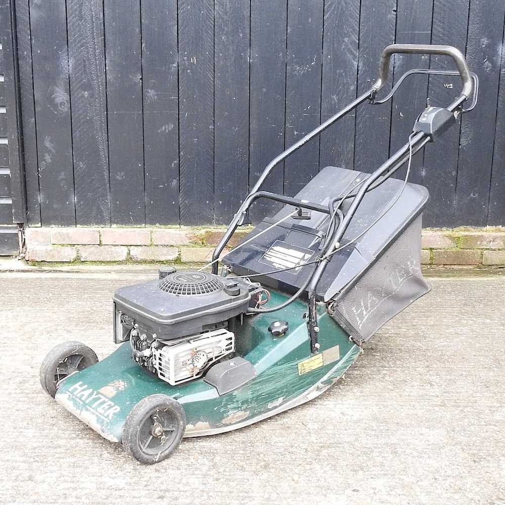 Lot 344 - A Hayter petrol lawnmower