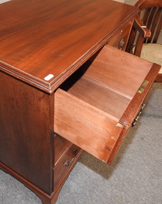 Lot 132 - A chest and chair