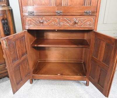 Lot 136 - Two Old Charm style cabinets