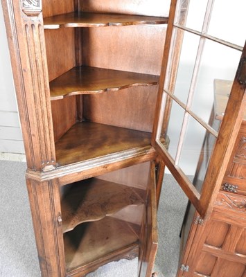 Lot 136 - Two Old Charm style cabinets