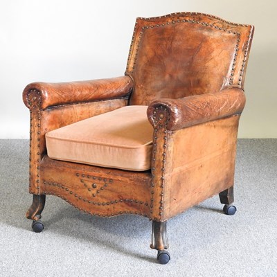 Lot 505 - A 1920's armchair