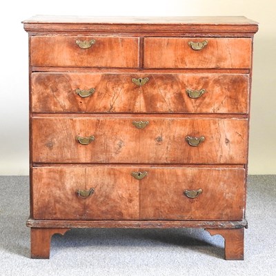 Lot 678 - An 18th century chest