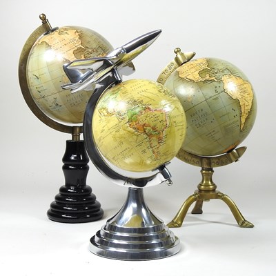 Lot 352 - Three globes