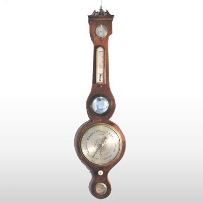 Lot 639 - A 19th century barometer