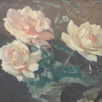 Lot 155 - Philip Connard, 1875-1958, still life of flowers