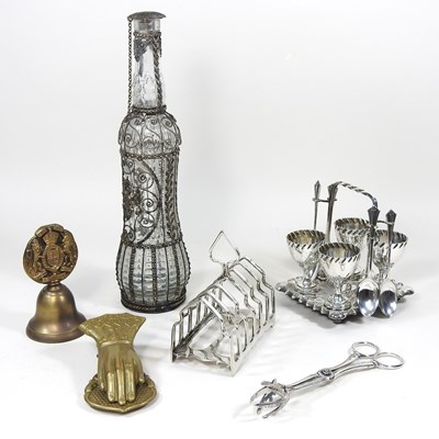 Lot 499 - A collection of silver plate