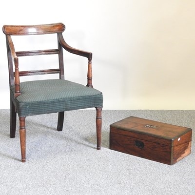 Lot 314 - A chair and slope